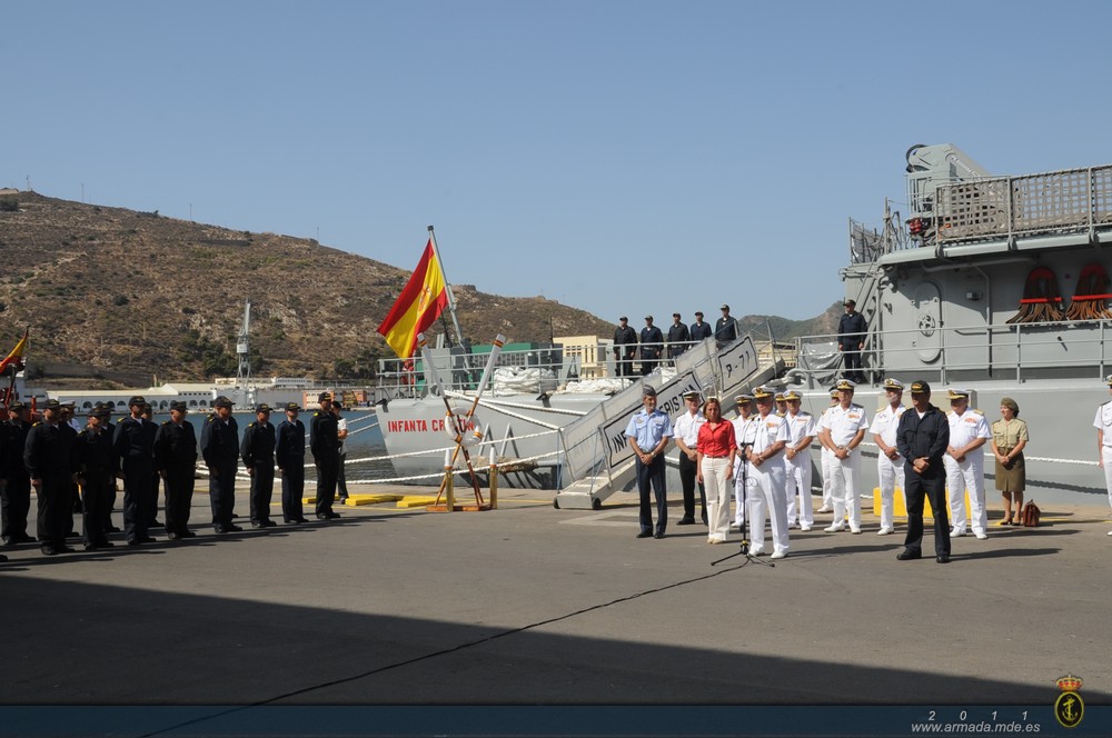 El patrullero ‘Infanta Cristina’ participa por segunda vez en la misión aeronaval de la Unión Europea en aguas del Índico
